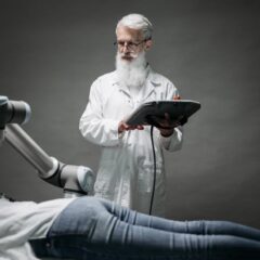 Doctor Using AI